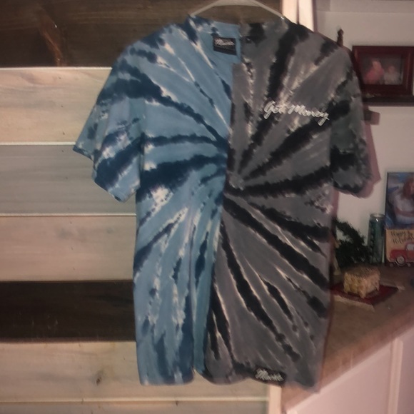 Tie Dye Shirt with “Get Money” - Medium - Picture 2 of 10